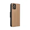 Slika TORBICA FANCY Book Case IPhone 12/12 PRO zlatno-crna