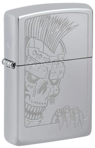 Slika ZIPPO UPALJAČ Mohawk Skull Design 46426