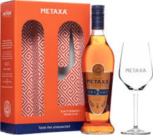Slika METAXA 7* 0, 7 l + 1 glass